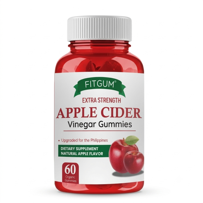 FitGum Apple Cider Vinegar 60 Gummies